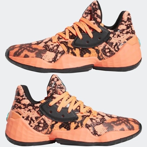 MEN\'S Adidas Harden Vol. 4 Signal Coral FV4151 main image 11